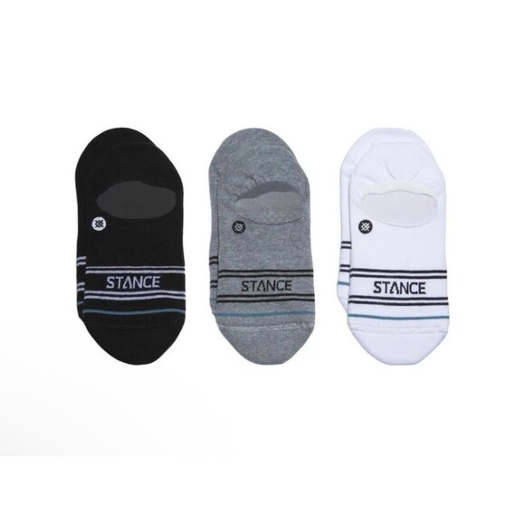 Stance Men's Basic No Show Socks [3 Pack] (Medium, Multi) - Picture 1 of 5